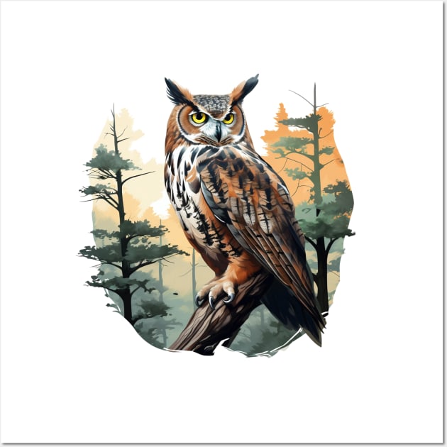 Hoot Owl Wall Art by zooleisurelife